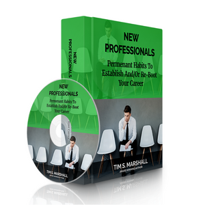 New Professionals: Permanent Habits to Re-Boot Your Career (audio download)